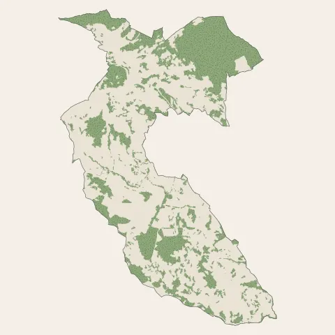 Châteauneuf-Grasse : bois, forêts et landes