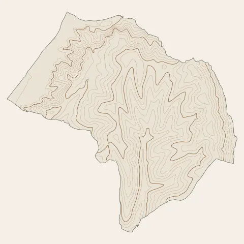 Colomars : courbes de niveau