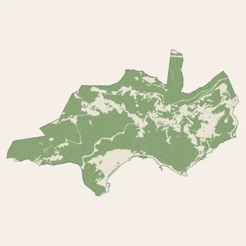Èze : bois, forêts et landes
