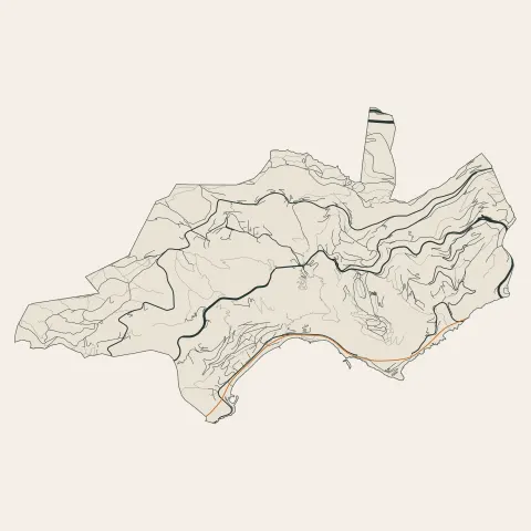 Èze : voies