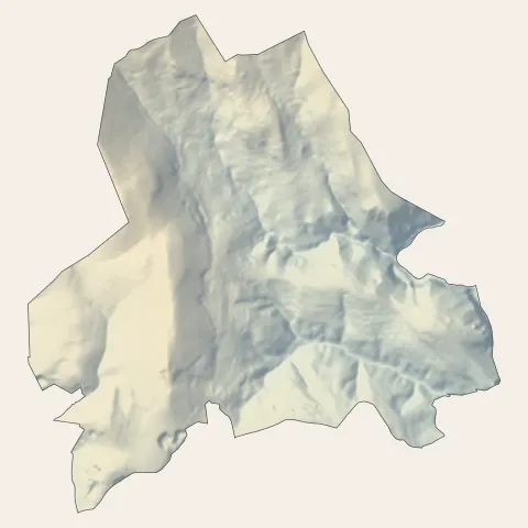 Falicon : relief