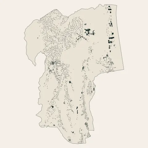 La Gaude : bâti