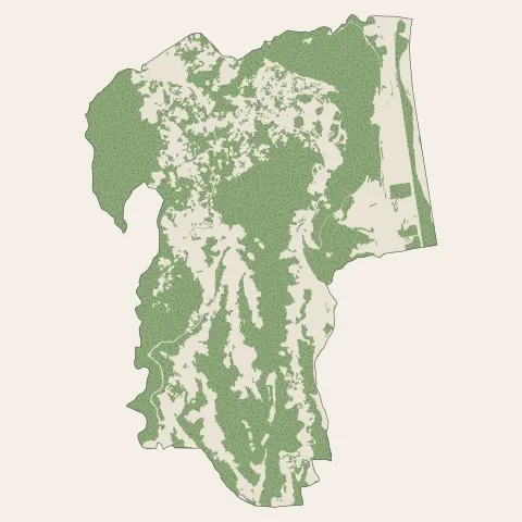 La Gaude : bois, forêts et landes
