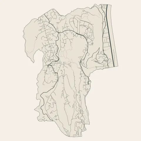 La Gaude : voies
