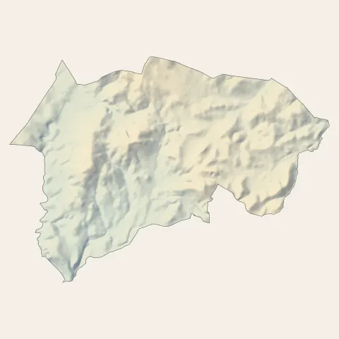 Mougins : relief