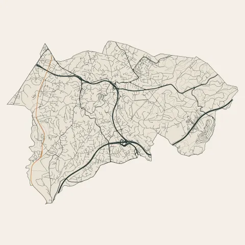 Mougins : voies