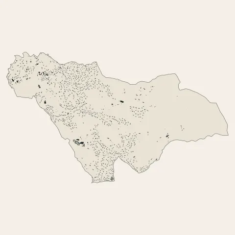 Opio : bâti