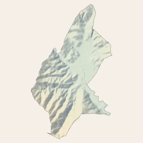 Pégomas : relief