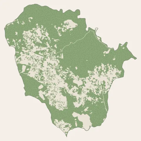 Roquefort-les-Pins : bois, forêts et landes
