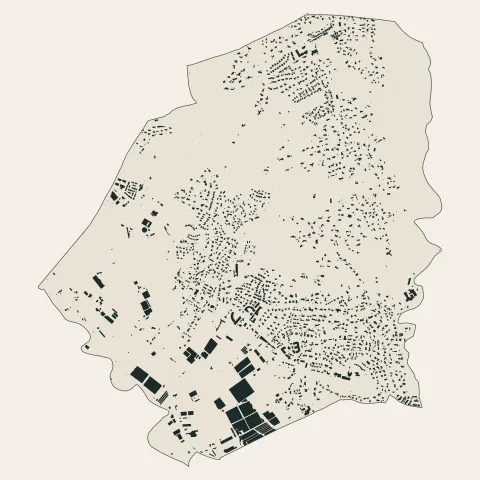 La Roquette-sur-Siagne : bâti