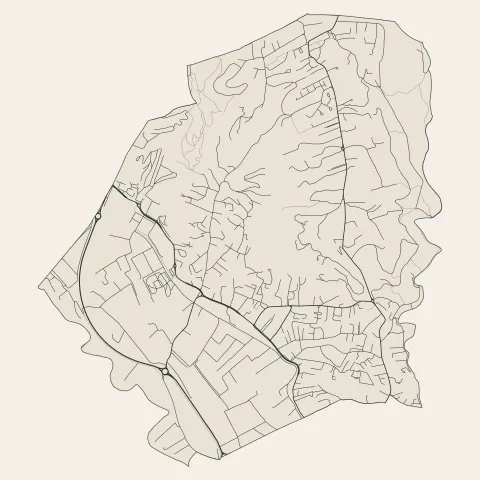 La Roquette-sur-Siagne : voies