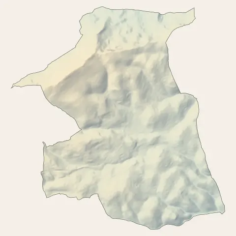 Le Rouret : relief