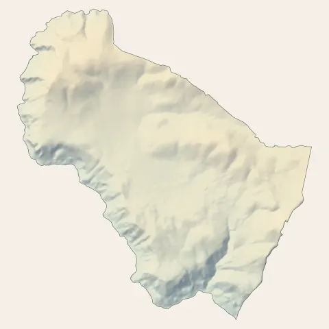 Saint-Cézaire-sur-Siagne : relief