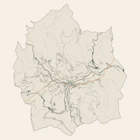 Sospel : voies