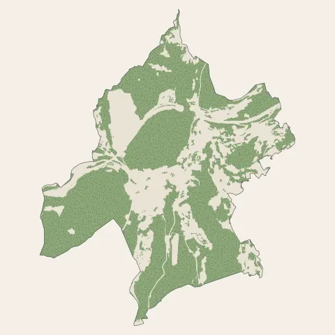 La Turbie : bois, forêts et landes