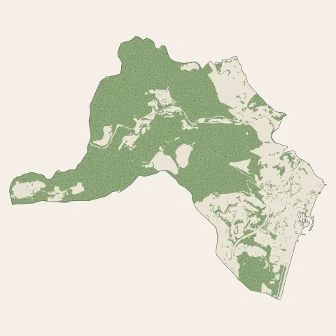 Villeneuve-Loubet : bois, forêts et landes