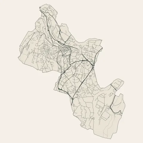 Aubenas : voies