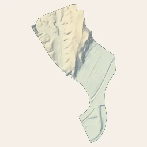 Charmes-sur-Rhône : relief