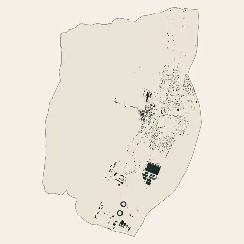 Cruas : bâti