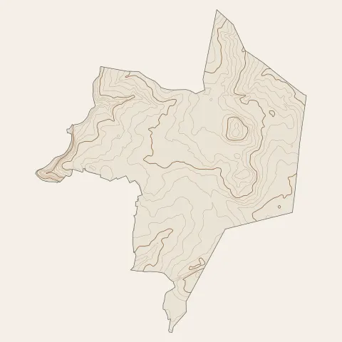 Davézieux : courbes de niveau