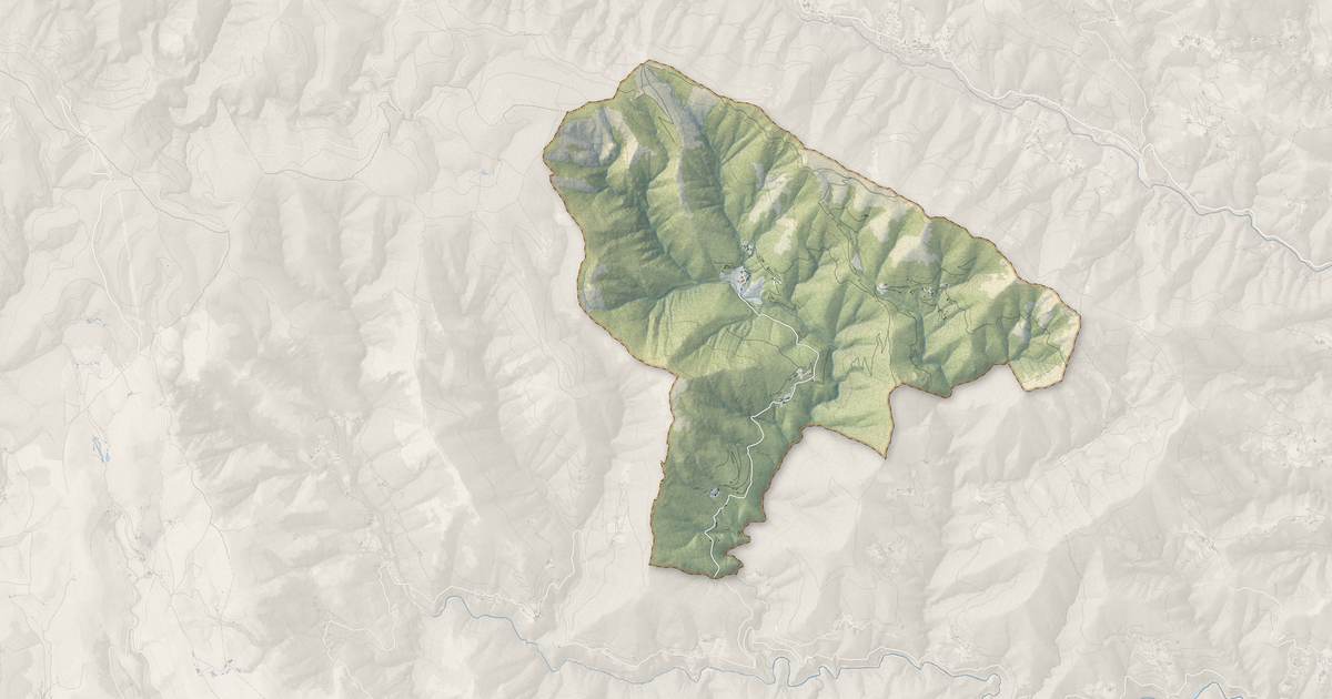 Portrait cartographique de Dompnac : relief, eau, forêts, bâti et voies, calculés à partir des données de l'IGN