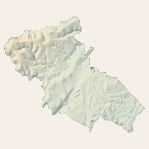 Lablachère : relief