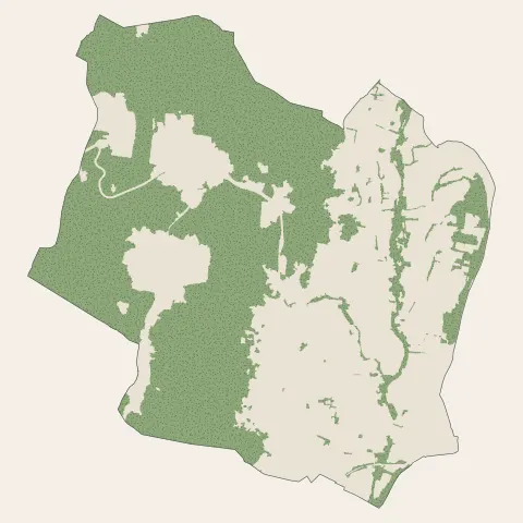 Lavilledieu : bois, forêts et landes