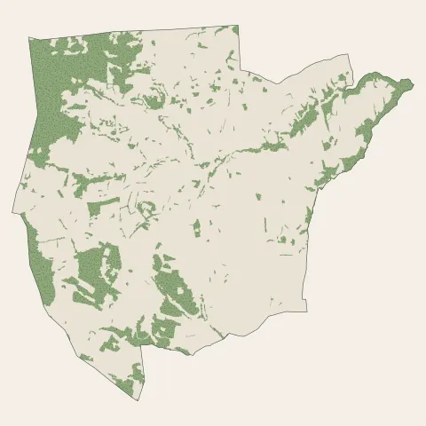 Peaugres : bois, forêts et landes