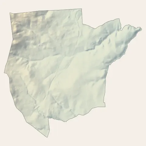 Peaugres : relief