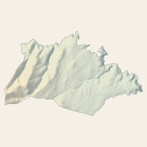 Roiffieux : relief