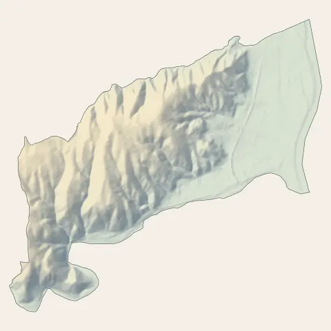 Saint-Jean-de-Muzols : relief