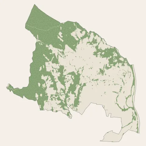Saint-Marcel-d'Ardèche : bois, forêts et landes