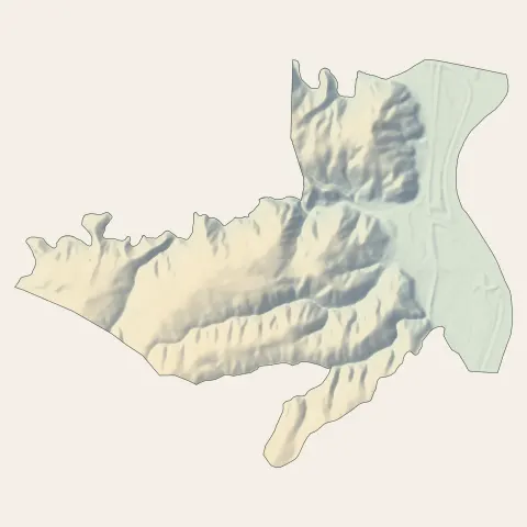 Sarras : relief