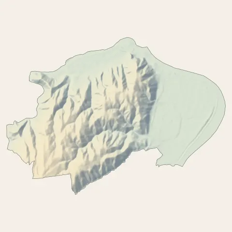 Tournon-sur-Rhône : relief