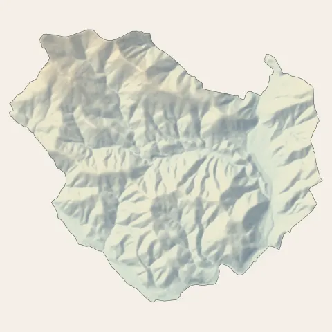 Vals-les-Bains : relief