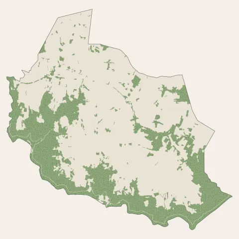 Vernosc-lès-Annonay : bois, forêts et landes