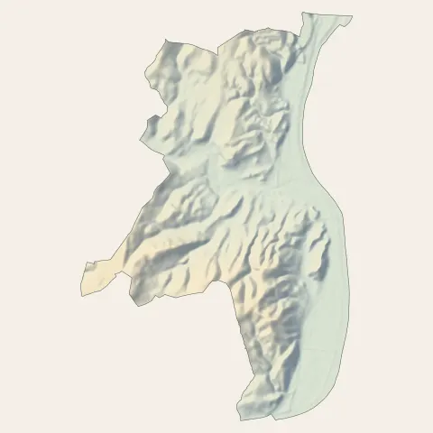 Viviers : relief