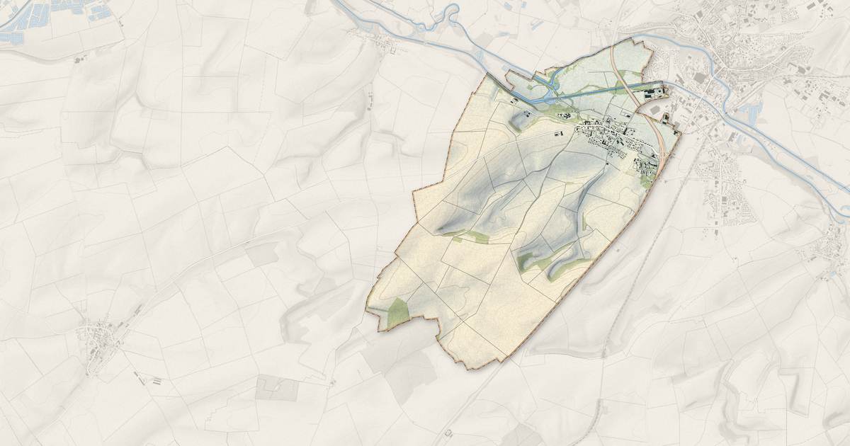 Portrait cartographique de Acy-Romance : relief, eau, forêts, bâti et voies, calculés à partir des données de l'IGN