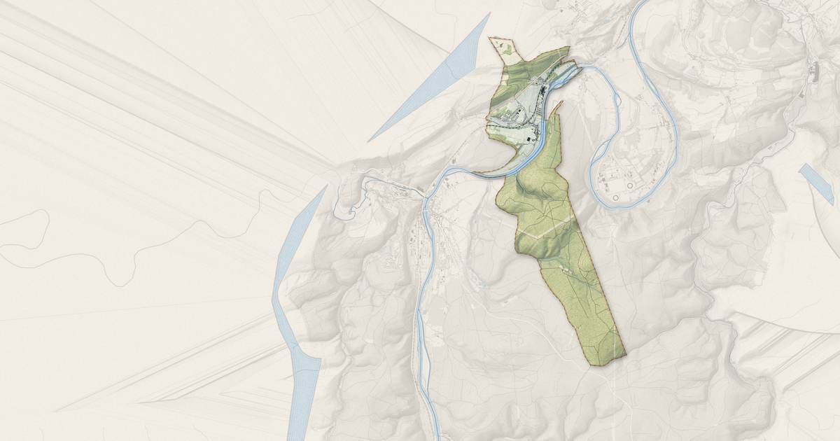 Portrait cartographique de Aubrives : relief, eau, forêts, bâti et voies, calculés à partir des données de l'IGN
