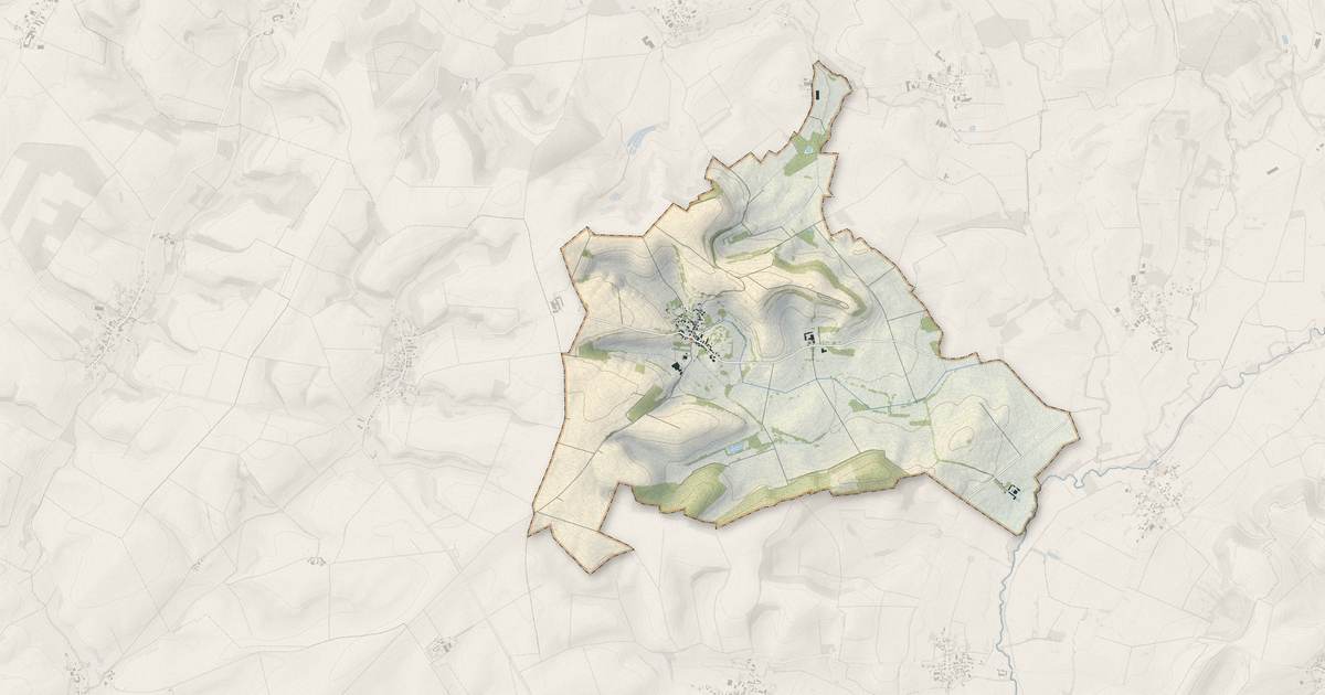 Portrait cartographique de Chappes : relief, eau, forêts, bâti et voies, calculés à partir des données de l'IGN