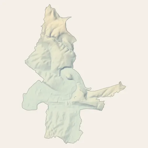 Charleville-Mézières : relief