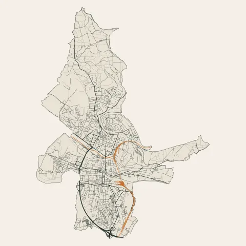 Charleville-Mézières : voies