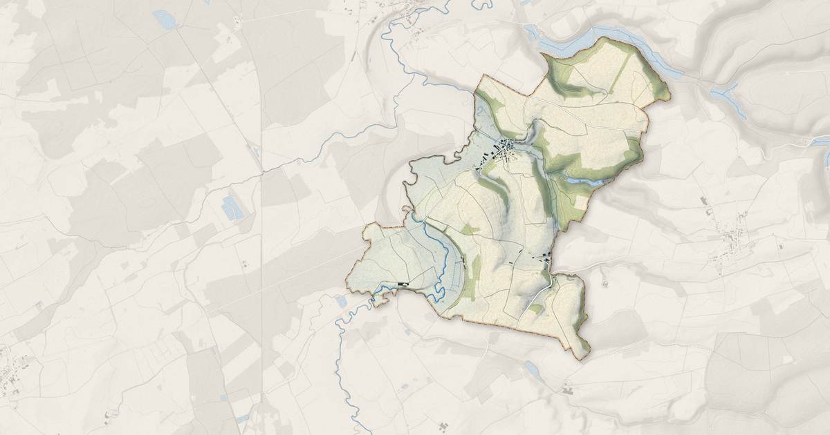 Portrait cartographique de Condé-lès-Autry : relief, eau, forêts, bâti et voies, calculés à partir des données de l'IGN