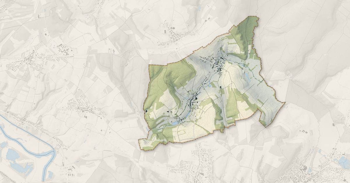 Portrait cartographique de Issancourt-et-Rumel : relief, eau, forêts, bâti et voies, calculés à partir des données de l'IGN