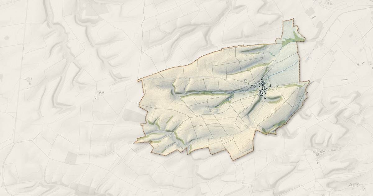 Portrait cartographique de Liry : relief, eau, forêts, bâti et voies, calculés à partir des données de l'IGN