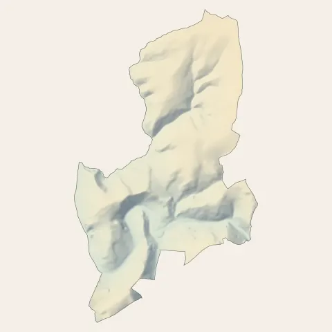 Monthermé : relief