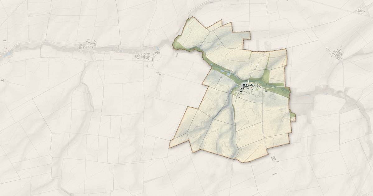 Portrait cartographique de Mont-Saint-Remy : relief, eau, forêts, bâti et voies, calculés à partir des données de l'IGN