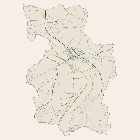 Mouzon : voies