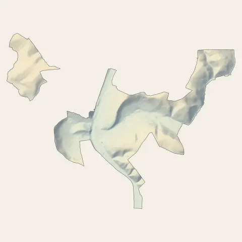 Nouzonville : relief