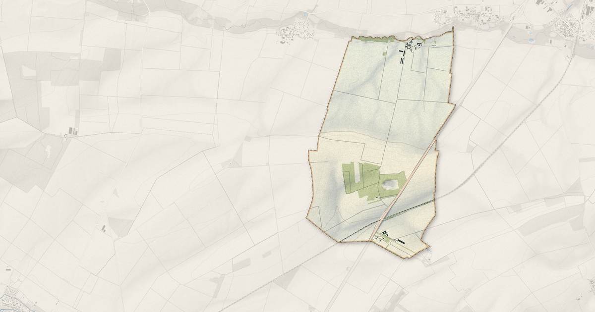 Portrait cartographique de Saint-Remy-le-Petit : relief, eau, forêts, bâti et voies, calculés à partir des données de l'IGN